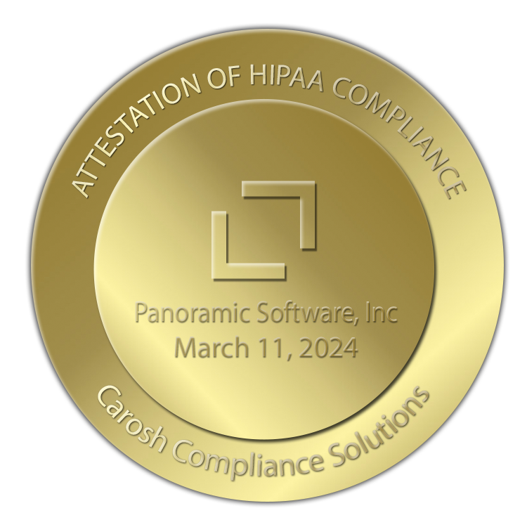 Panosoft HIPAA Compliance