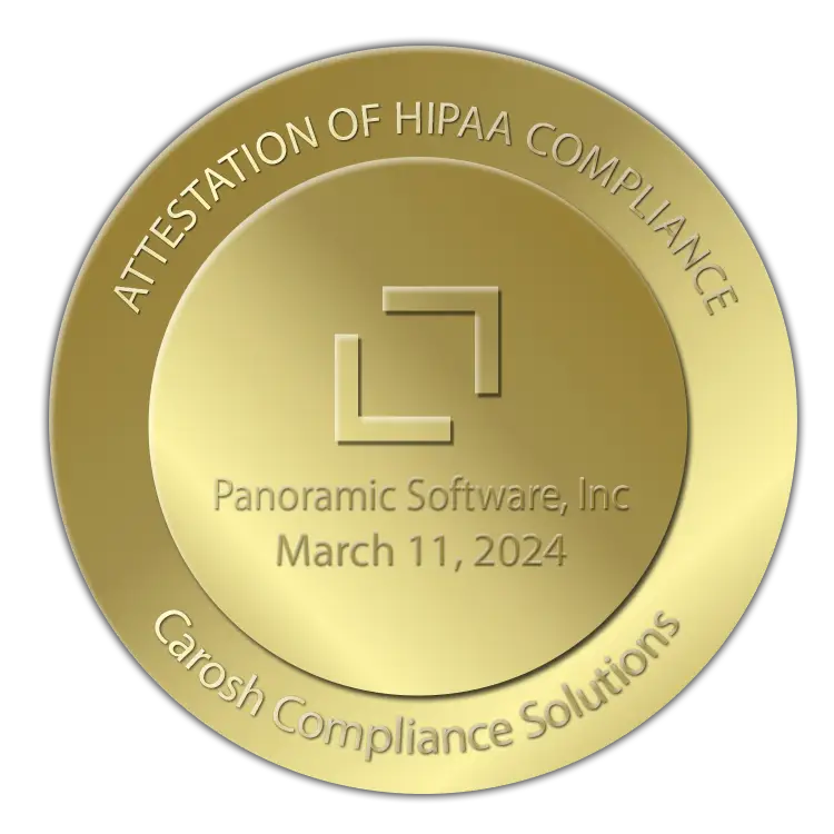 Panosoft HIPAA Compliance